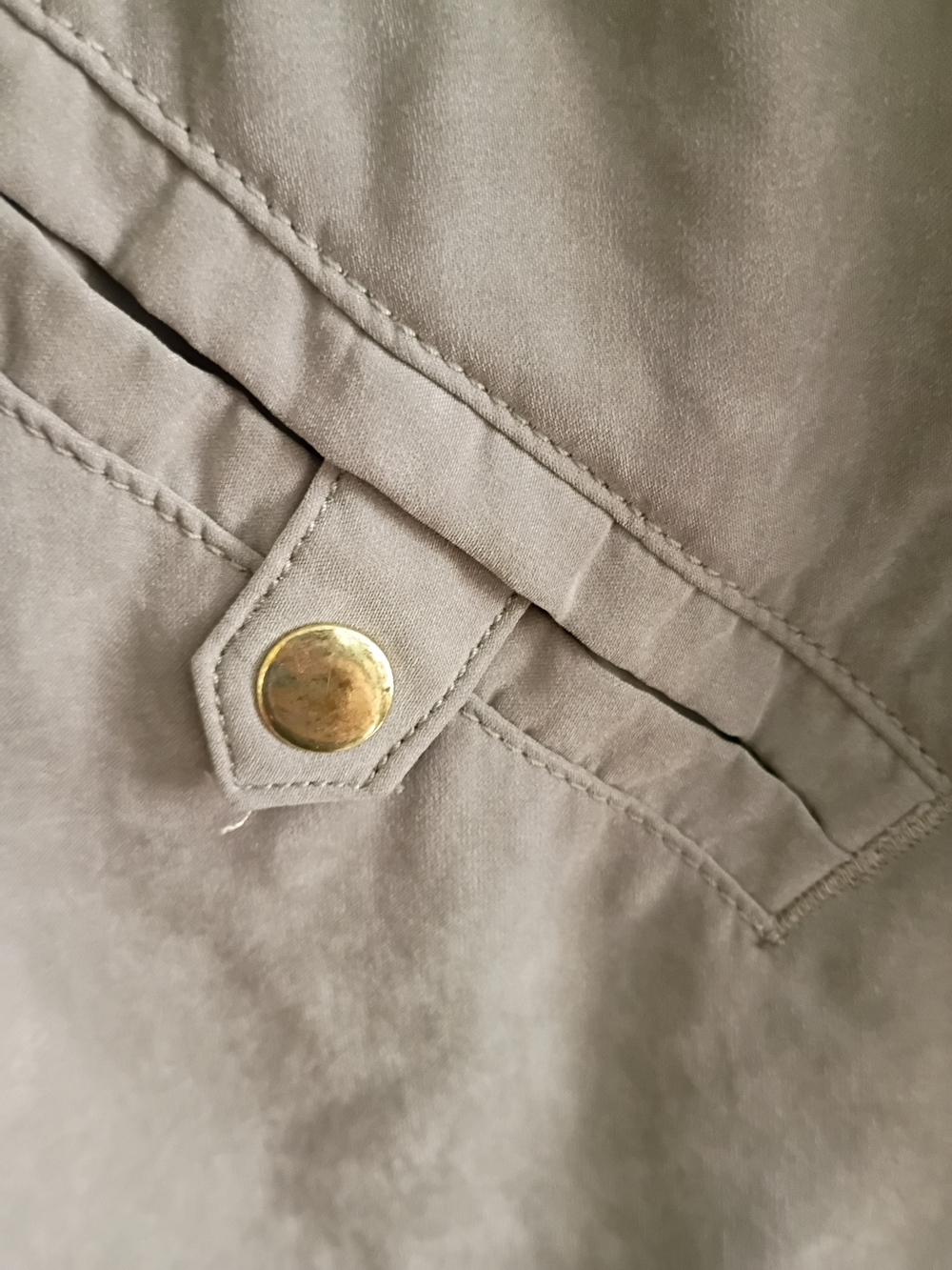 Maurices Olive Green Lightweight Jacket With a Hood. Size XXL - Picture 10 of 16